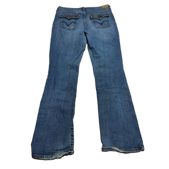 Levi's 515 Bootcut Jeans Size 12 Blue - Picture 5 of 14